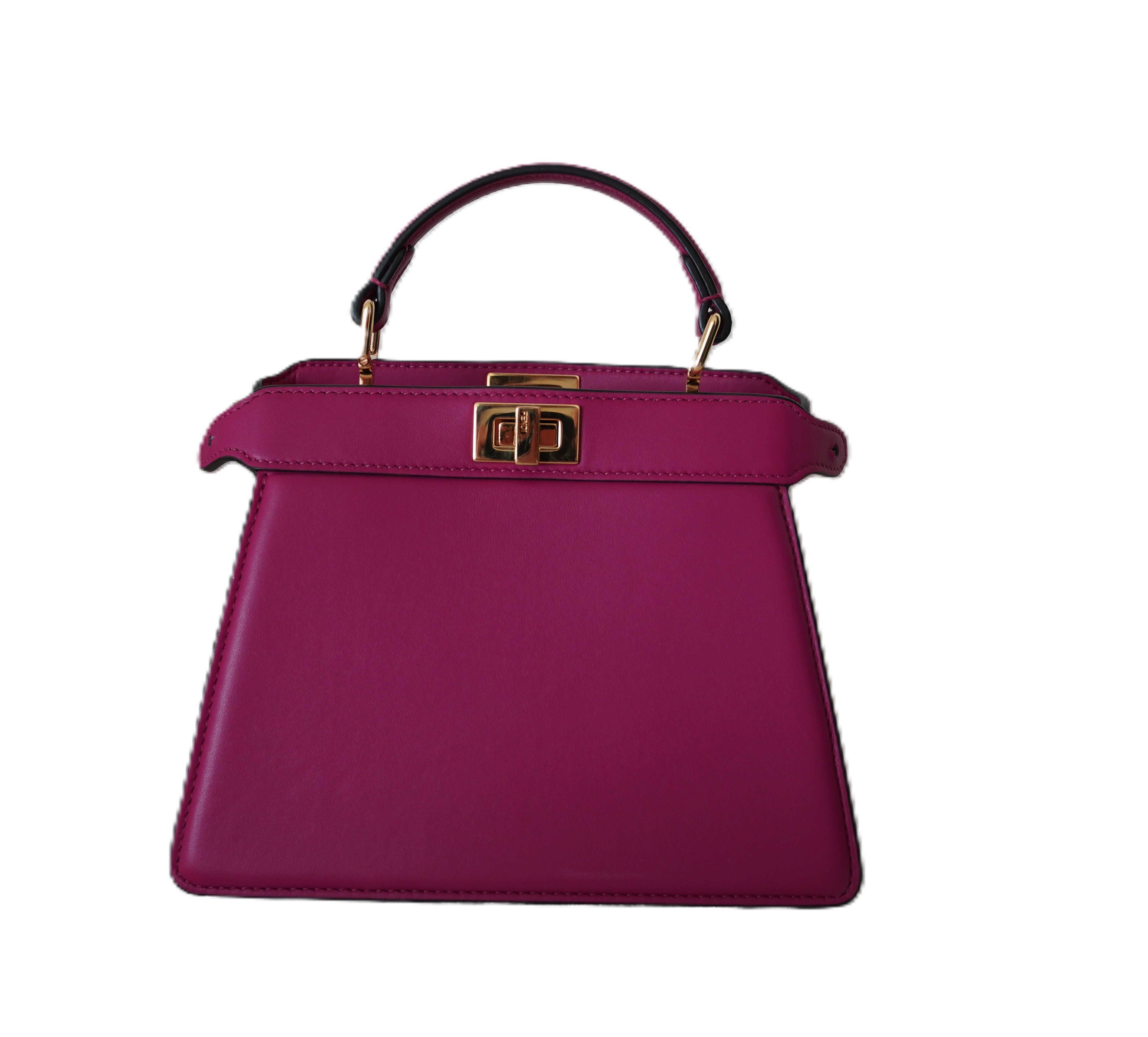 Cropped Faux leather Jacket