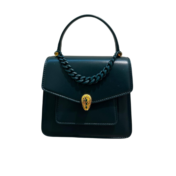 Cropped Faux leather Jacket