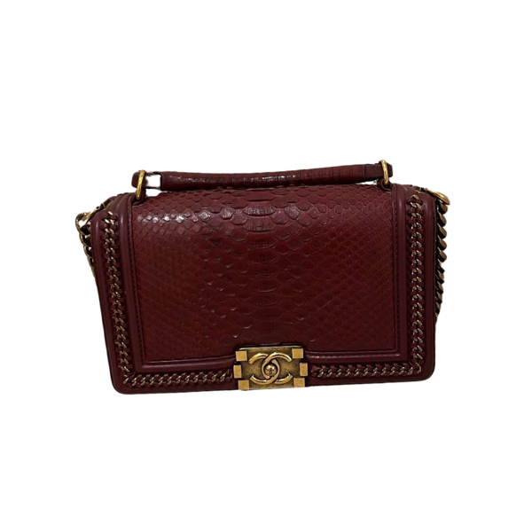 Cropped Faux leather Jacket