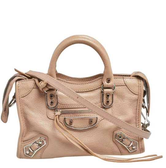 Cropped Faux leather Jacket