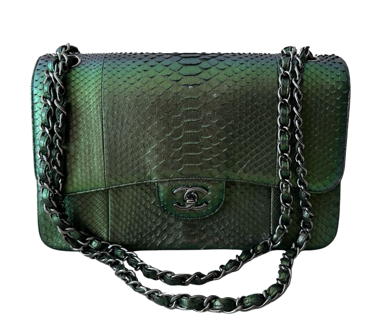 Cropped Faux leather Jacket